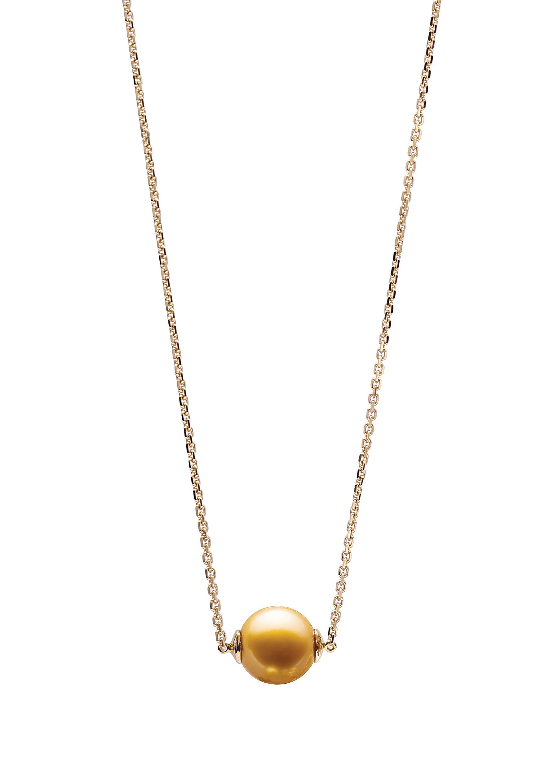 JEWELMER | Les Classiques 18K Gold Golden South Sea Pearl Necklace | Women  | Lane Crawford