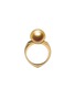 Main View - Click To Enlarge - JEWELMER - Les Classiques 18K Gold Golden South Sea Pearl Diamond Ring — Size 52