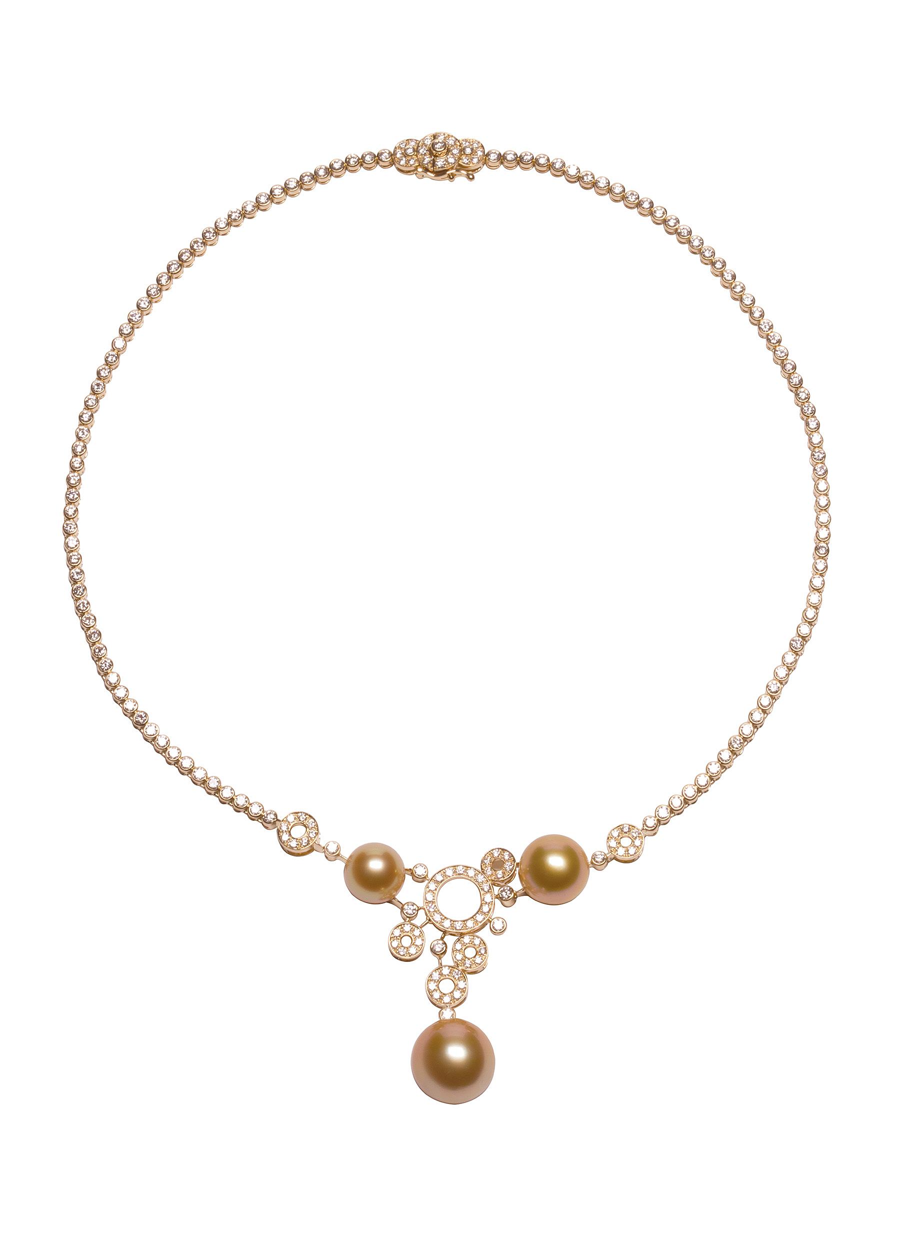 Golden South Sea Pearls Strand - Bopies Diamonds & Fine Jewelry