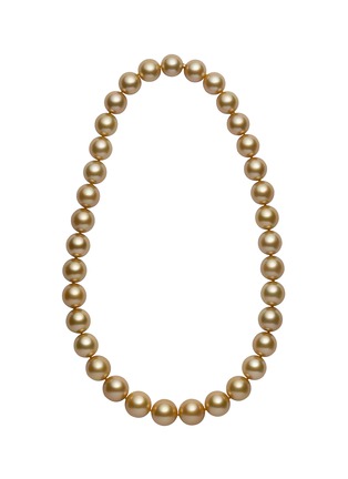 Main View - Click To Enlarge - JEWELMER - Les Classiques 18K Gold Golden South Sea Pearl Necklace — 17"