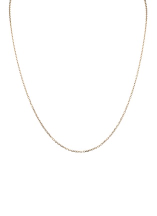 Main View - Click To Enlarge - JEWELMER - Thin Chain 18K Yellow Gold Necklace