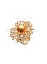 Main View - Click To Enlarge - JEWELMER - Bollicine 18K Gold Golden South Sea Pearl Diamond Ring — Size 52