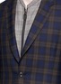 Detail View - Click To Enlarge - PAUL SMITH - 'Soho' check plaid wool-silk soft blazer