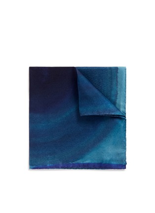 Main View - Click To Enlarge - PAUL SMITH - Spot silk pocket square