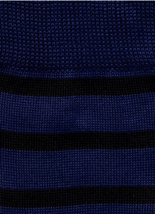 Detail View - Click To Enlarge - PAUL SMITH - 'Fialor' stripe socks