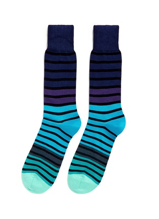 Main View - Click To Enlarge - PAUL SMITH - 'Fialor' stripe socks