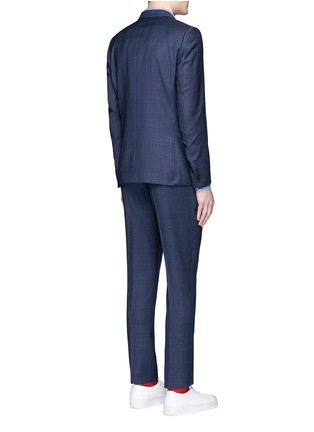 Front View - Click To Enlarge - PAUL SMITH - 'Soho' check plaid wool suit