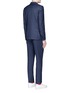 Front View - Click To Enlarge - PAUL SMITH - 'Soho' check plaid wool suit