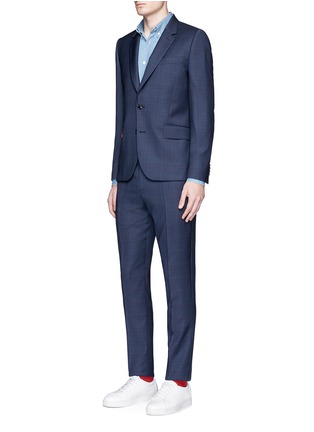 Figure View - Click To Enlarge - PAUL SMITH - 'Soho' check plaid wool suit