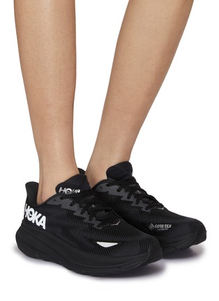Figure View - Click To Enlarge - HOKA - Clifton 9 Low Top Lace Up Sneakers
