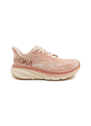 Main View - Click To Enlarge - HOKA - Clifton 9 Low Top Lace Up Sneakers