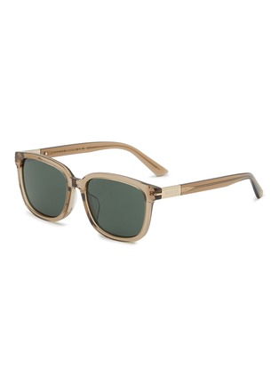 Main View - Click To Enlarge - GUCCI - Acetate Round Sunglasses