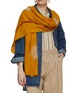 Figure View - Click To Enlarge - JANAVI - Margot Embroidered Merino Wool Scarf