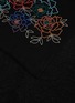 Detail View - Click To Enlarge - JANAVI - Pearls Peony Merino Wool Scarf