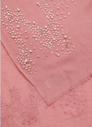 Detail View - Click To Enlarge - JANAVI - Searaphina Sequin Merino Wool Scarf