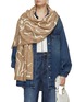 Figure View - Click To Enlarge - JANAVI - Waves Printed Cashmere Scarf