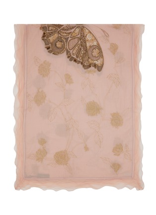 Main View - Click To Enlarge - JANAVI - Alluring Butterfly Cashmere Scarf