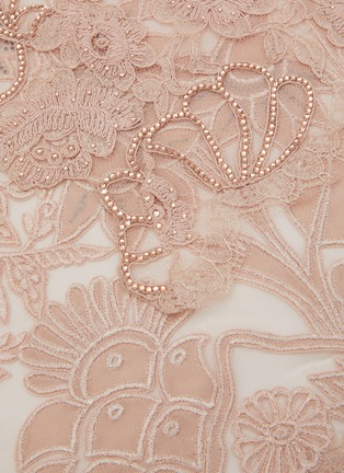 Detail View - Click To Enlarge - JANAVI - Carnation Cashmere Scarf