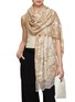 Figure View - Click To Enlarge - JANAVI - Chinese Birds Cashmere Scarf