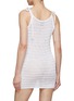 Back View - Click To Enlarge - TOVE - Spaghetti Tie Strap Knit Cotton Tank Top