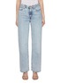 Main View - Click To Enlarge - TOVE - Straight Leg Light Washed Jeans