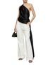 Figure View - Click To Enlarge - TOVE - Tailored Front Pleat Cotton Pants