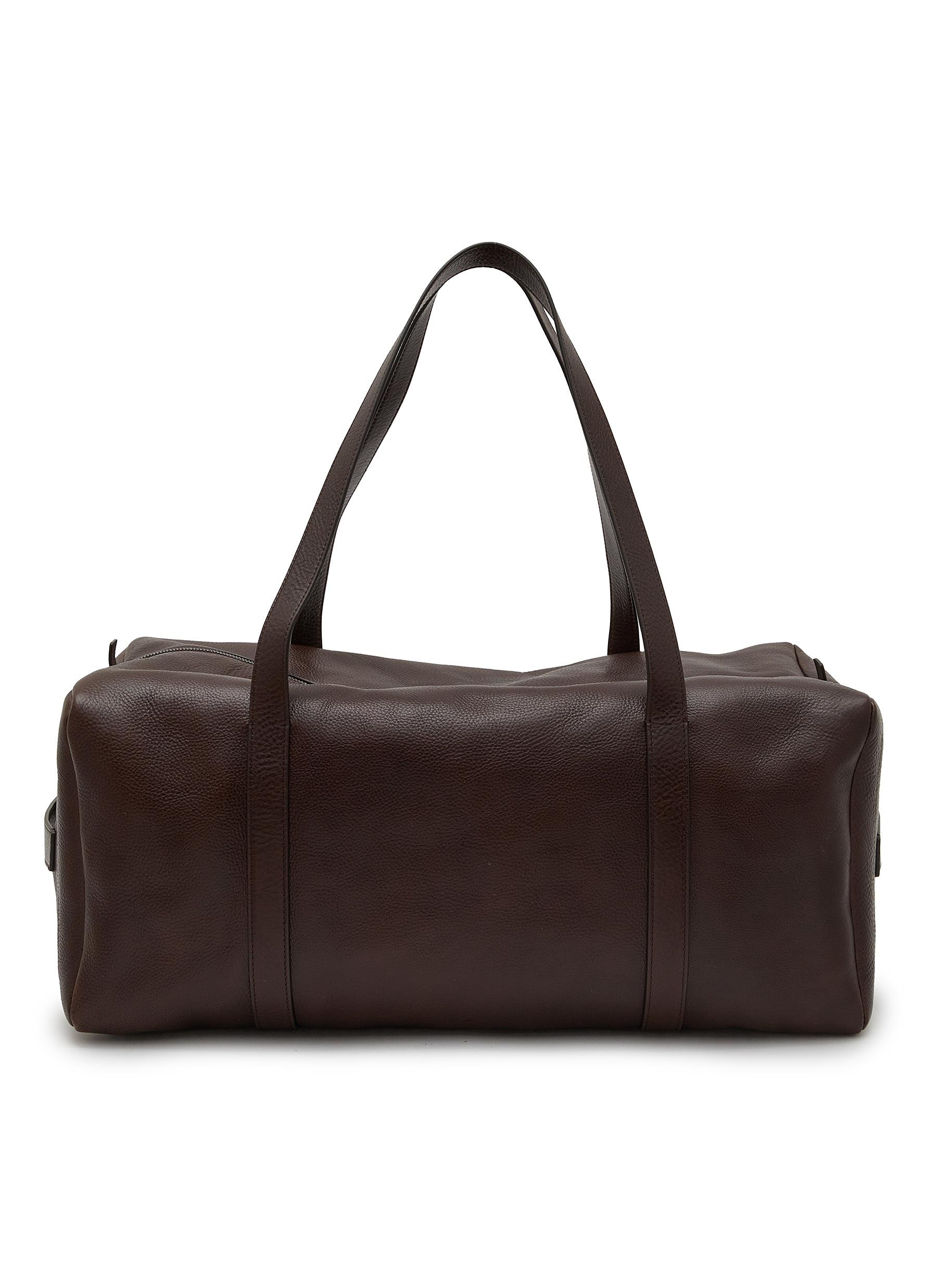 dufflebag leather