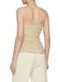 Back View - Click To Enlarge - TOVE - Draped Linen Tube Top