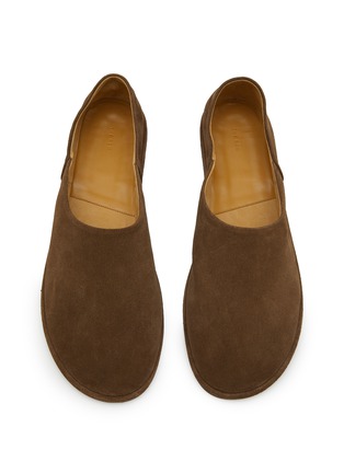 Figure View - Click To Enlarge - THE ROW - Canal Suede Slip Ons