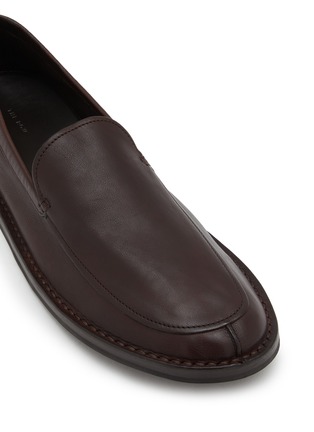 Detail View - Click To Enlarge - THE ROW - Cary Leather Loafers