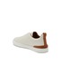 Detail View - Click To Enlarge - ERMENEGILDO ZEGNA - Triple Stitch Leather Low Top Sneakers