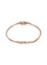 Detail View - Click To Enlarge - JOHN HARDY - Love Knot 14K Rose Gold Double Row Chain Bracelet — Size US