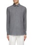 Main View - Click To Enlarge - ZEGNA - Spread Collar Shirt