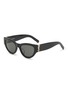 Main View - Click To Enlarge - SAINT LAURENT - Acetate Cat Eye Sunglasses