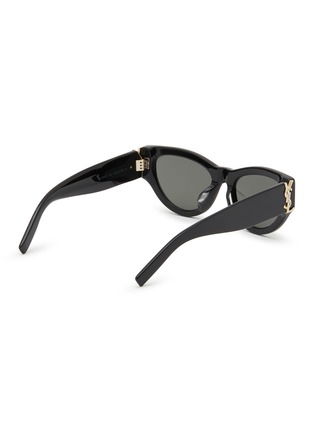 Figure View - Click To Enlarge - SAINT LAURENT - Acetate Cat Eye Sunglasses