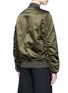 Back View - Click To Enlarge - ACNE STUDIOS - 'Leia' satin bomber jacket
