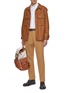 Figure View - Click To Enlarge - LUIGI BORRELLI - NAPOLI - Button Down Collar Oxford Shirt