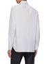 Back View - Click To Enlarge - LUIGI BORRELLI - NAPOLI - Spread Collar Check Cotton Shirt