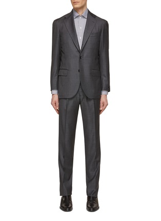 Main View - Click To Enlarge - RING JACKET - Notch Lapel Wool Suit