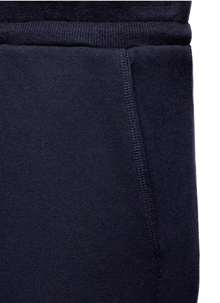 Detail View - Click To Enlarge - 3.1 PHILLIP LIM - Top stitch cotton sweatpants