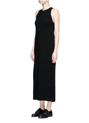 Front View - Click To Enlarge - CALVIN KLEIN 205W39NYC - Keyhole back wool dress