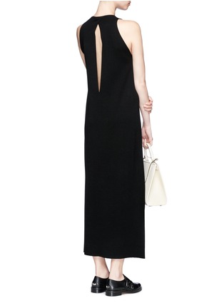 Figure View - Click To Enlarge - CALVIN KLEIN 205W39NYC - Keyhole back wool dress
