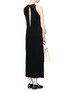 Figure View - Click To Enlarge - CALVIN KLEIN 205W39NYC - Keyhole back wool dress