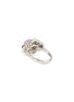 Figure View - Click To Enlarge - EMMAR - 18K White Rose Gold Diamond Jade Ring — HK 14