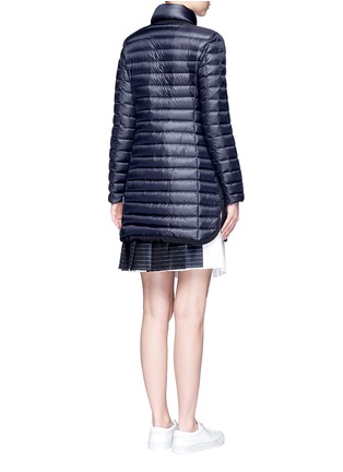 Back View - Click To Enlarge - MONCLER - 'Bogue' patch pocket quilted down jacket