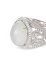 Detail View - Click To Enlarge - EMMAR - Jade Diamond 18K White Gold Ring