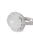 Detail View - Click To Enlarge - EMMAR - Jade Diamond 18K White Gold Ring — HK 14.5