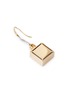Detail View - Click To Enlarge - EMMAR - Jade 18K Yellow Gold Square Earrings