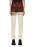 Main View - Click To Enlarge - MAISON MARGIELA - Pendelton Chequered Insert Jeans
