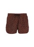 Main View - Click To Enlarge - CDLP - Leopard Print Drawstring Swim Shorts